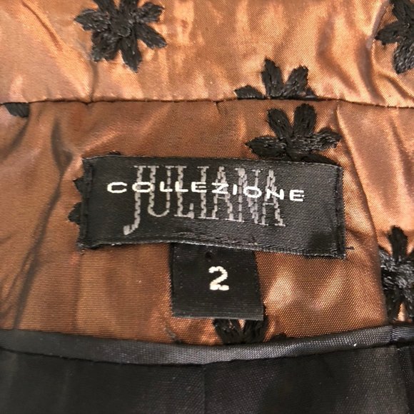 Juliana Collezione Evening Jacket Dressy Cocktail Wedding Party SZ 2 - Picture 5 of 6